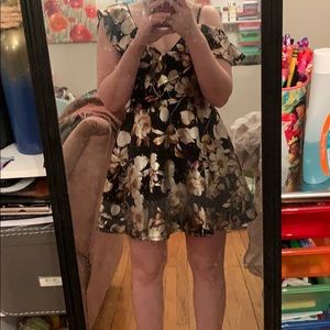 Cute floral cocktail dress! Like new! OBO